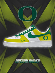 Oregon College Custom Air-Style Sneakers