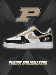 Purdue College Custom Air-Style Sneakers