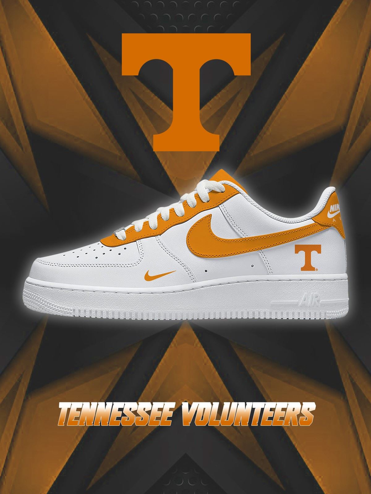 Tennessee College Custom Air-Style Sneakers
