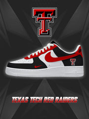 Texas Tech College Custom Air-Style Sneakers