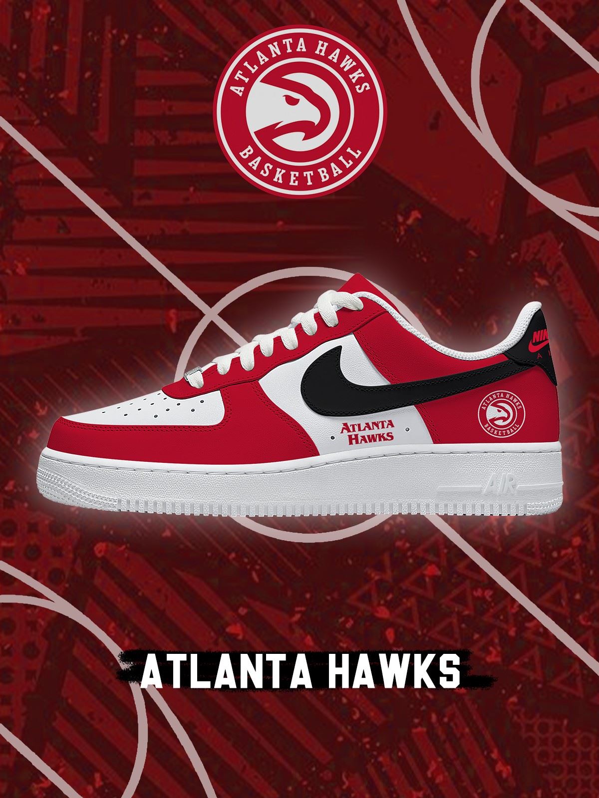 Atlanta Basketball Custom Air-Style Sneakers