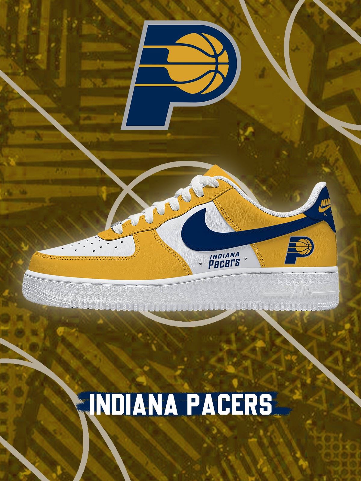 Indiana Basketball Custom Air-Style Sneakers