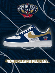 New Orleans Basketball Custom Air-Style Sneakers