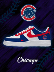 Chicago Baseball Custom Air-Style Sneakers