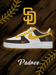 San Diego Baseball Custom Air-Style Sneakers