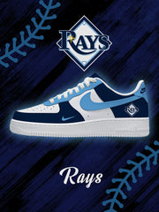 Tampa Bay Baseball Custom Air-Style Sneakers