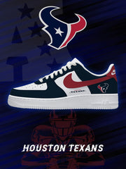 Houston Football Custom Air-Style Sneakers
