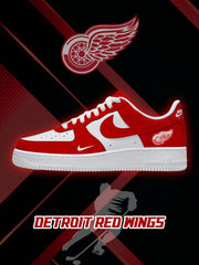 Detroit Hockey V.1 Custom Air-Style Sneakers