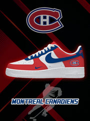 Montreal Hockey V.1 Custom Air-Style Sneakers