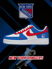 New York Hockey V.1 Custom Air-Style Sneakers