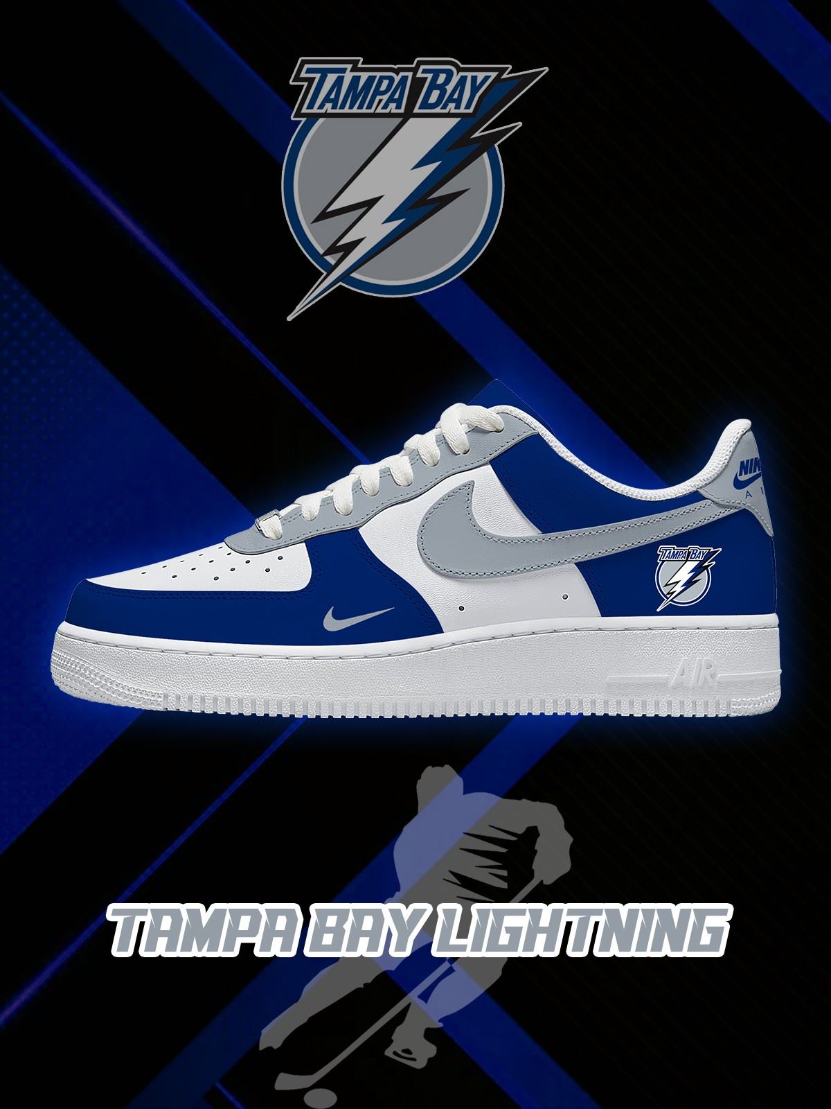 Tampa Bay Hockey V.1 Custom Air-Style Sneakers