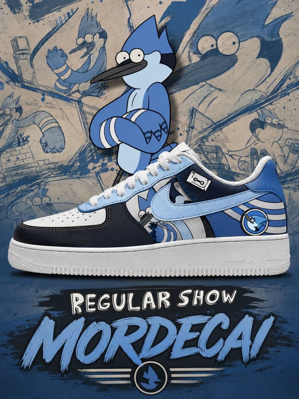 Mordecai V.1 Custom Air-Style Sneakers