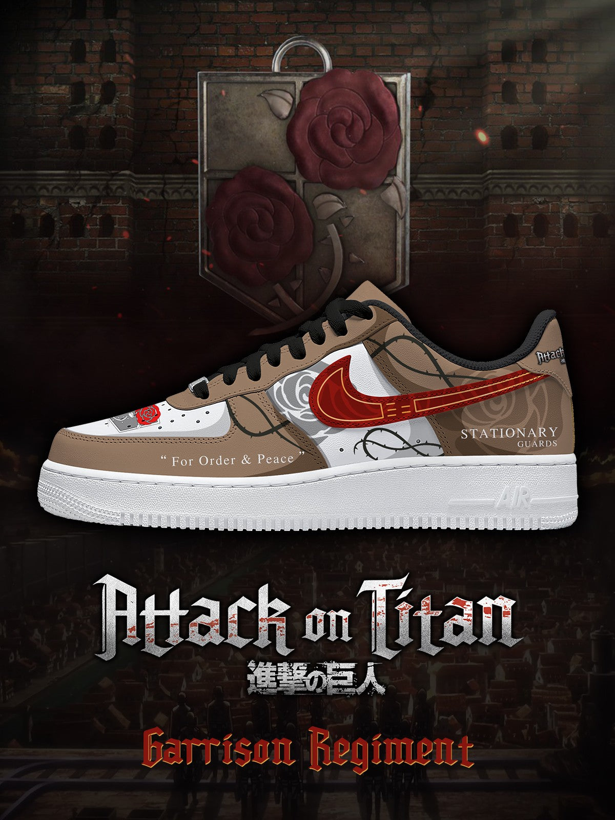 Garnisonsregiment V.1 Maßgefertigte Turnschuhe