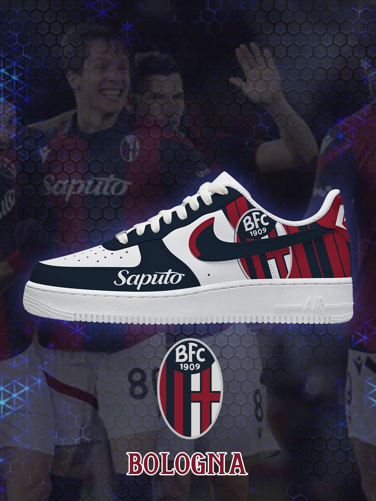 Bologna V.1 Custom Air-Style Sneakers