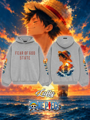 Luffy V.4 Custom Ess. Hoodie