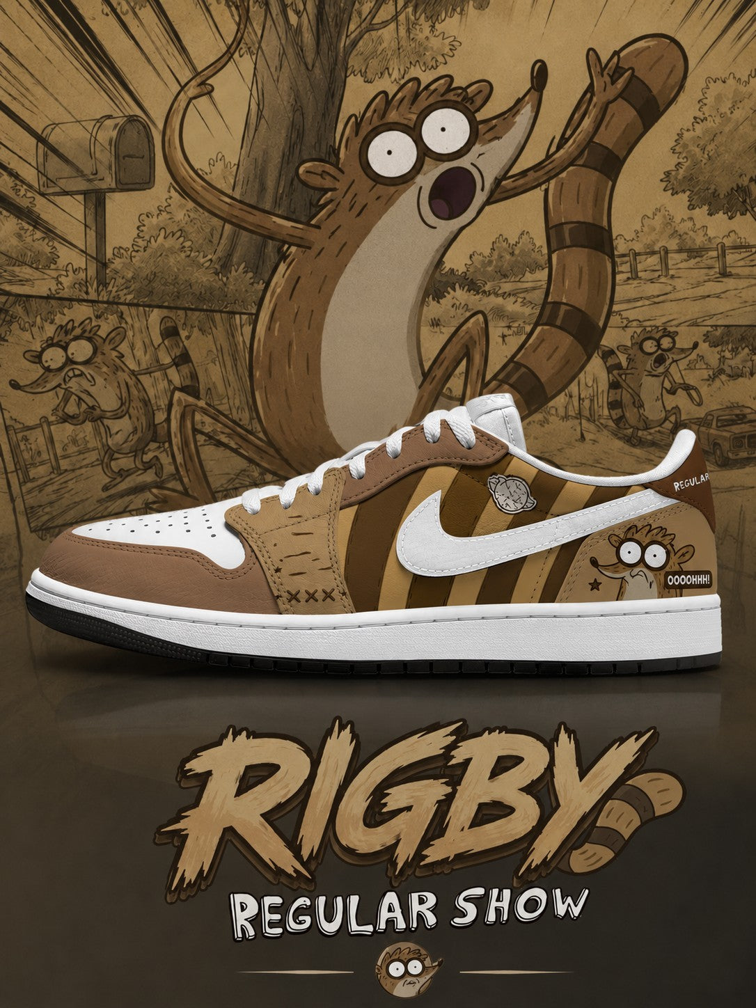 Rigby V.2 Custom Low-Top Court Sneakers