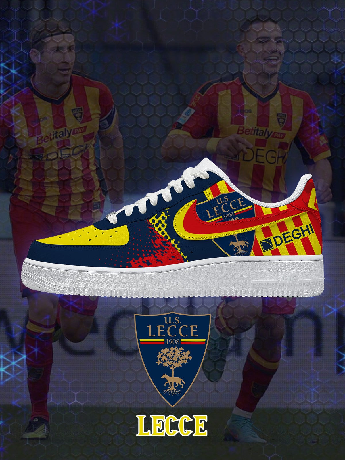 Lecce V.1 Custom Air-Style Sneakers