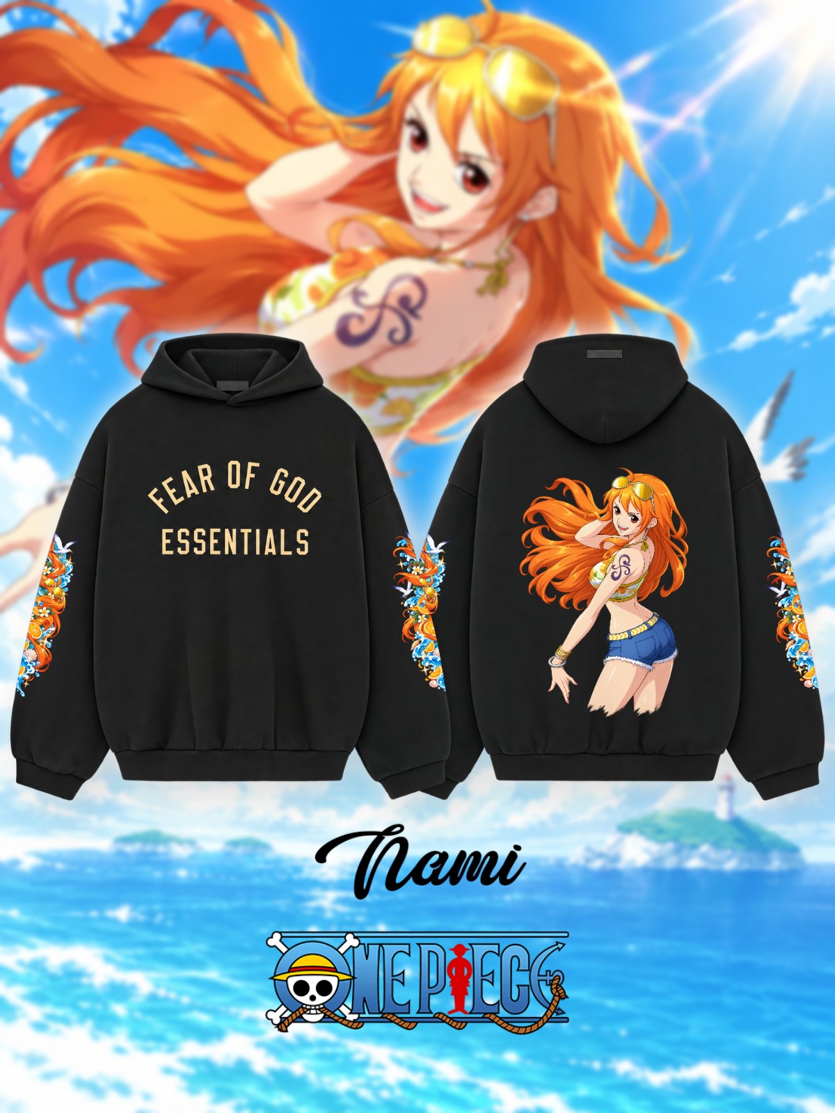 Nami V.1 Custom Ess. Hoodie