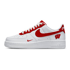 Wisconsin College Custom Air-Style Sneakers