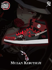 Muzan Kibutsuji V.1 Custom High-Top-Sneaker