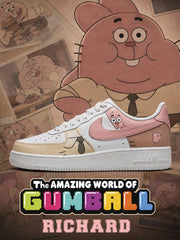 Richard Watterson V.1 Custom Air-Style Sneakers