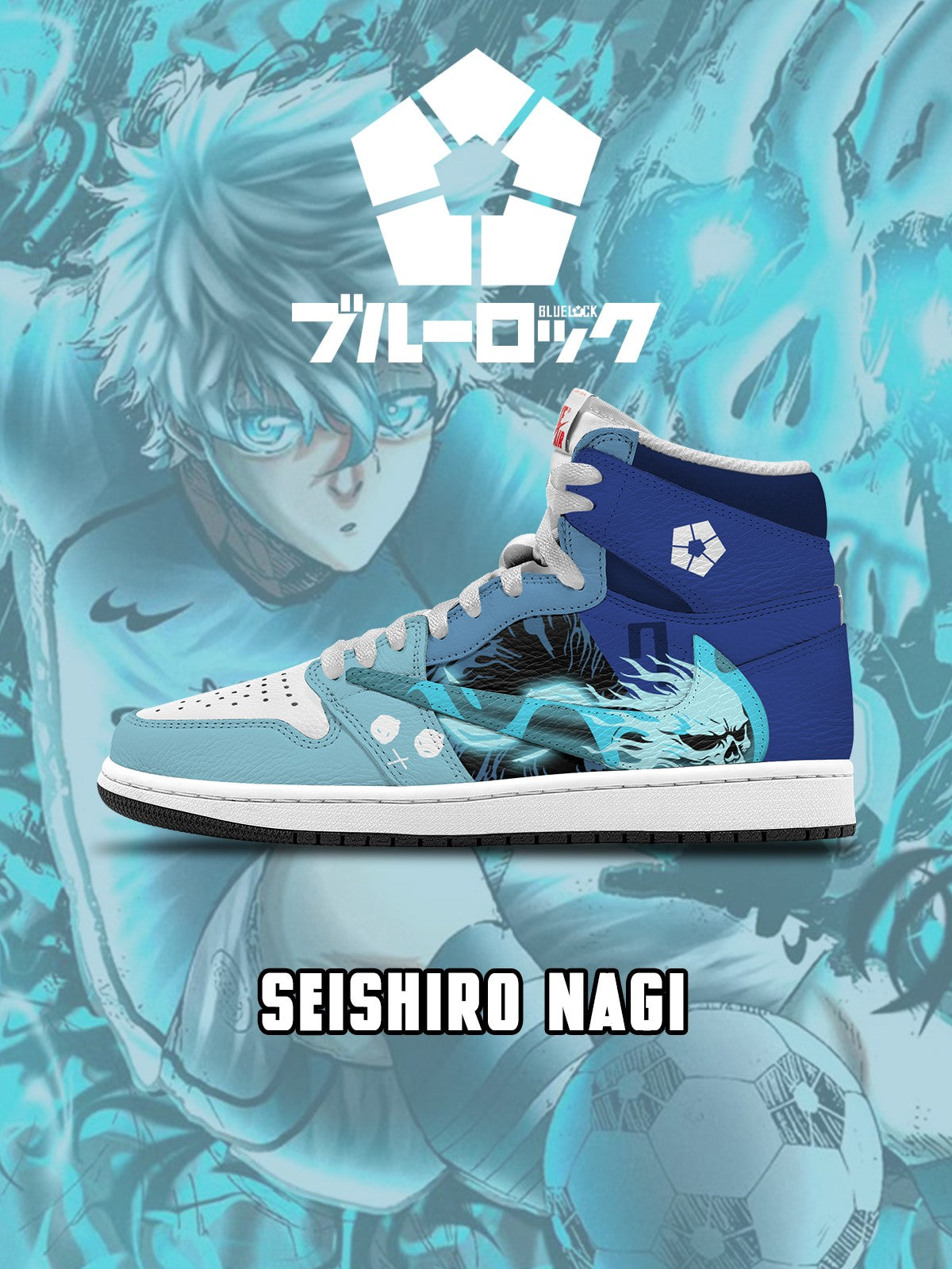 Seishiro Nagi V.6 Custom TS High Sneakers