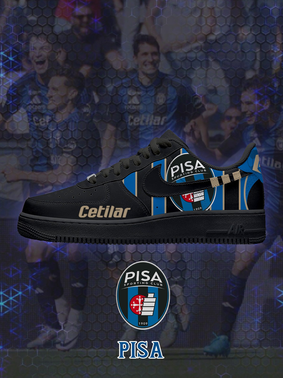 Pisa V.1 Custom Air-Style Sneakers
