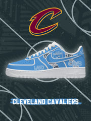 Cleveland Basketball V.2 Custom Air-Style Sneakers