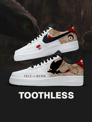 Toothless V.1 Custom Air-Style Sneakers