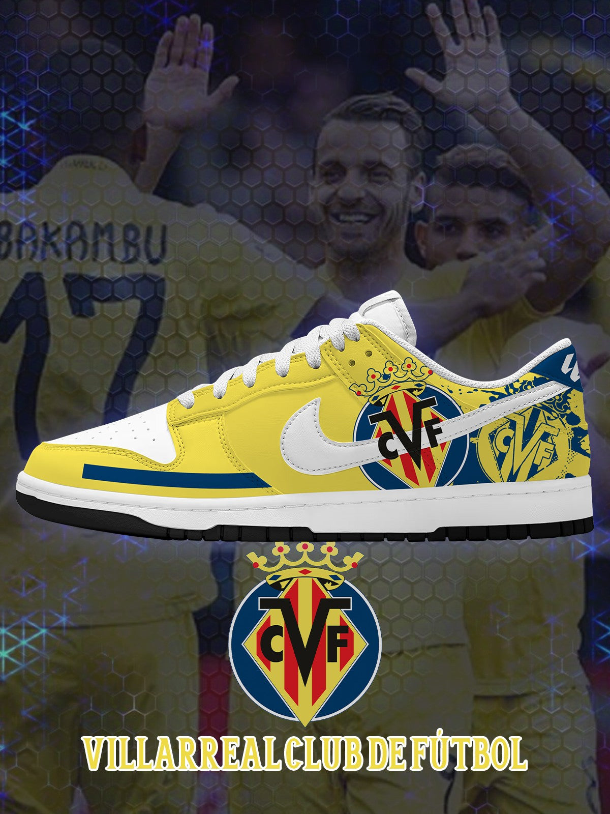 Villarreal V.1 Custom SB-Style Sneakers