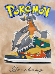 Garchomp V.1 Custom TS High Sneakers