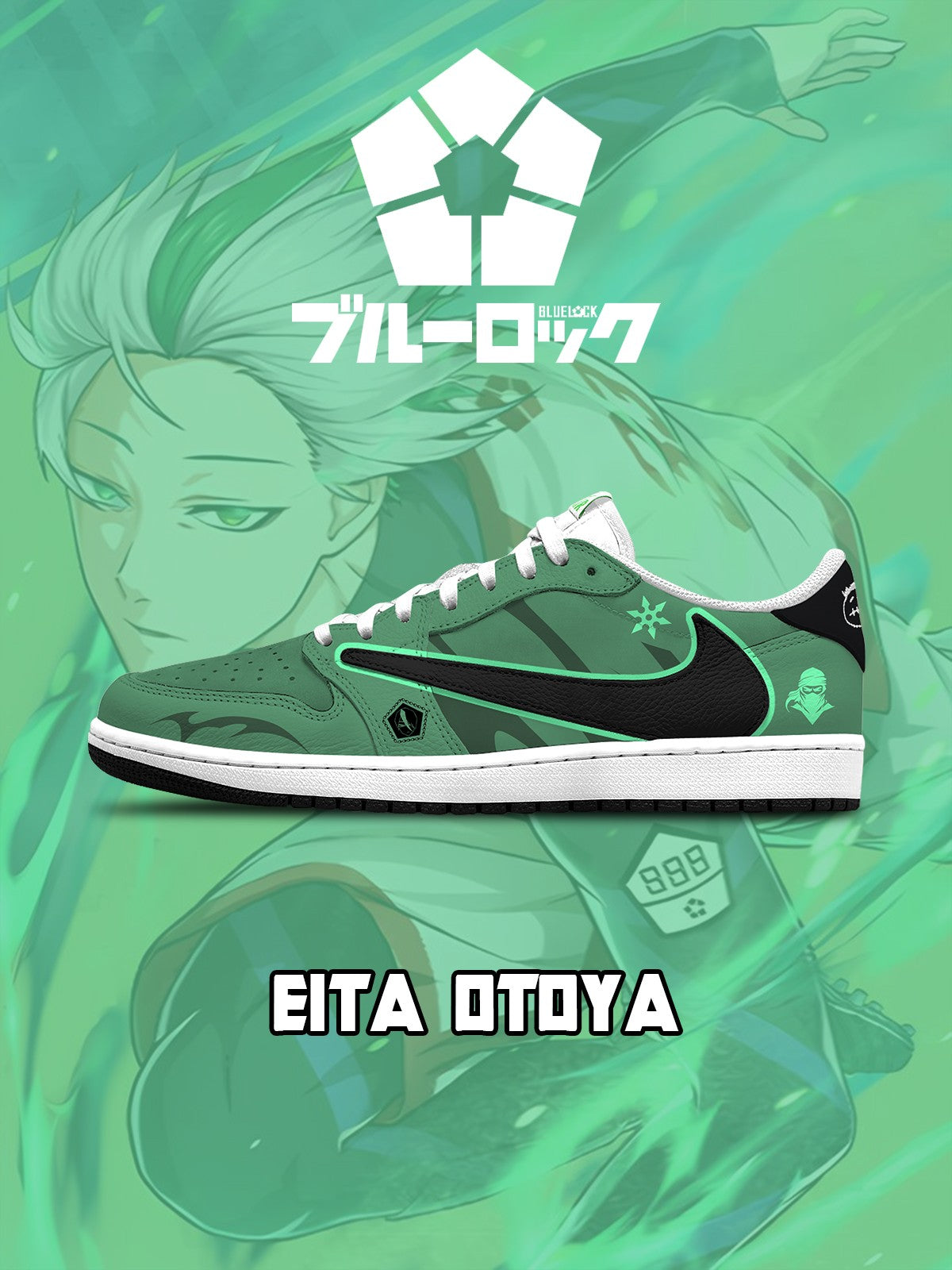 Eita Otoya V.1 Custom TS Low Sneakers
