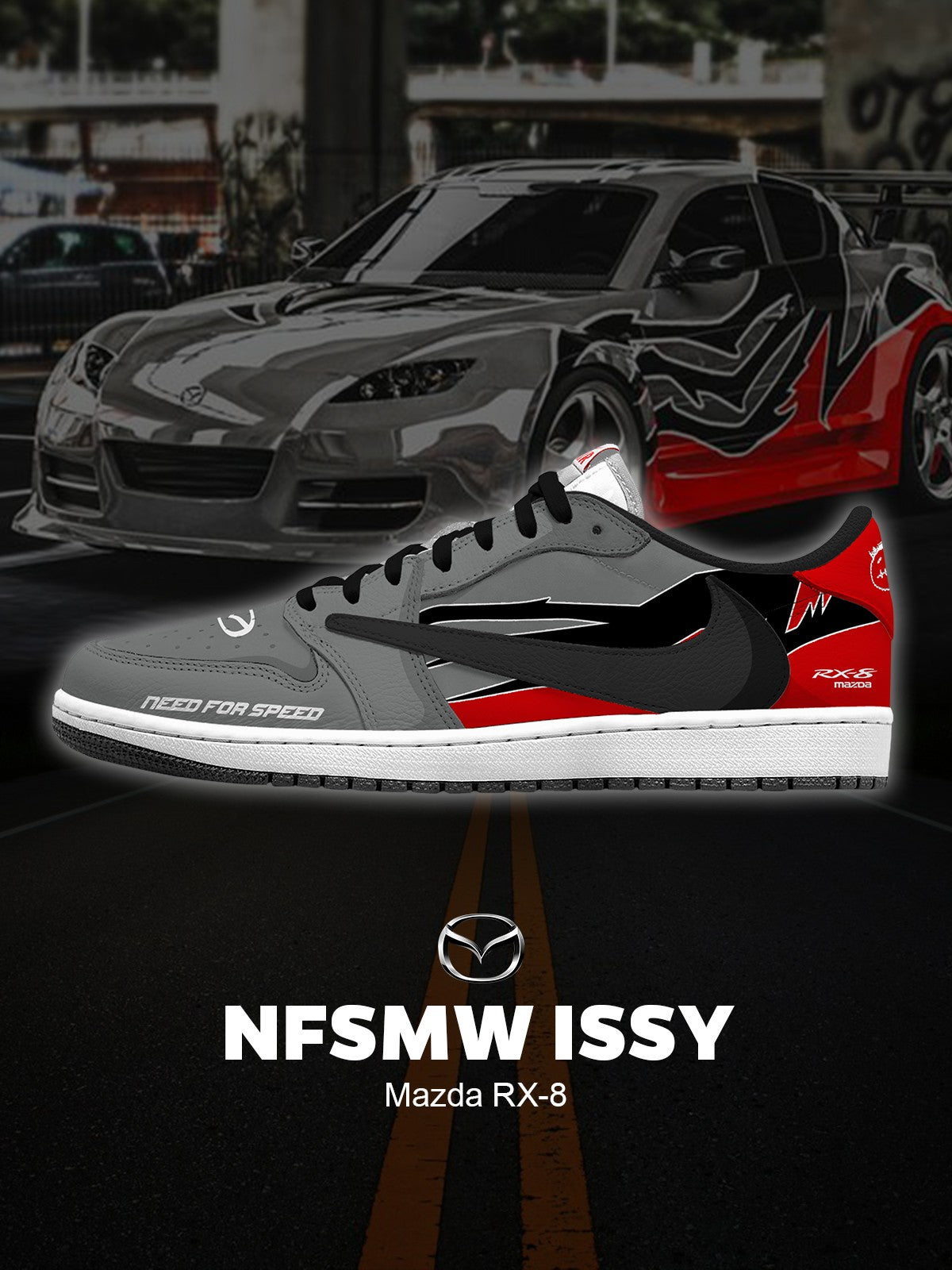 Issy RX-8 V.1 Custom TS Low Sneakers