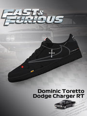 Dominic Toretto Charger RT V.1 Custom TS Low Sneakers