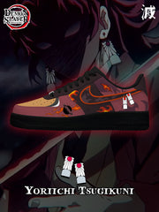 Yoriichi Tsugikuni Custom Sneakers