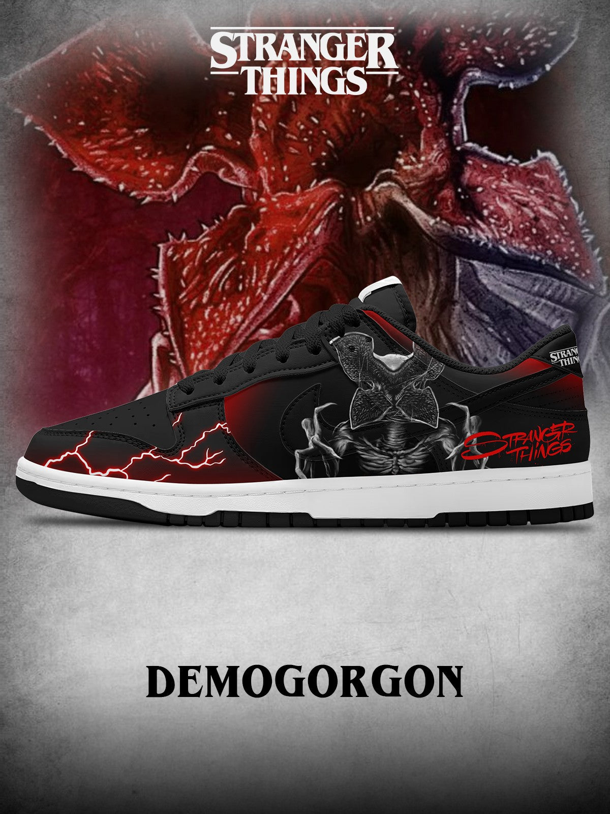 Demogorgon V.1 Custom SB-Style Sneakers