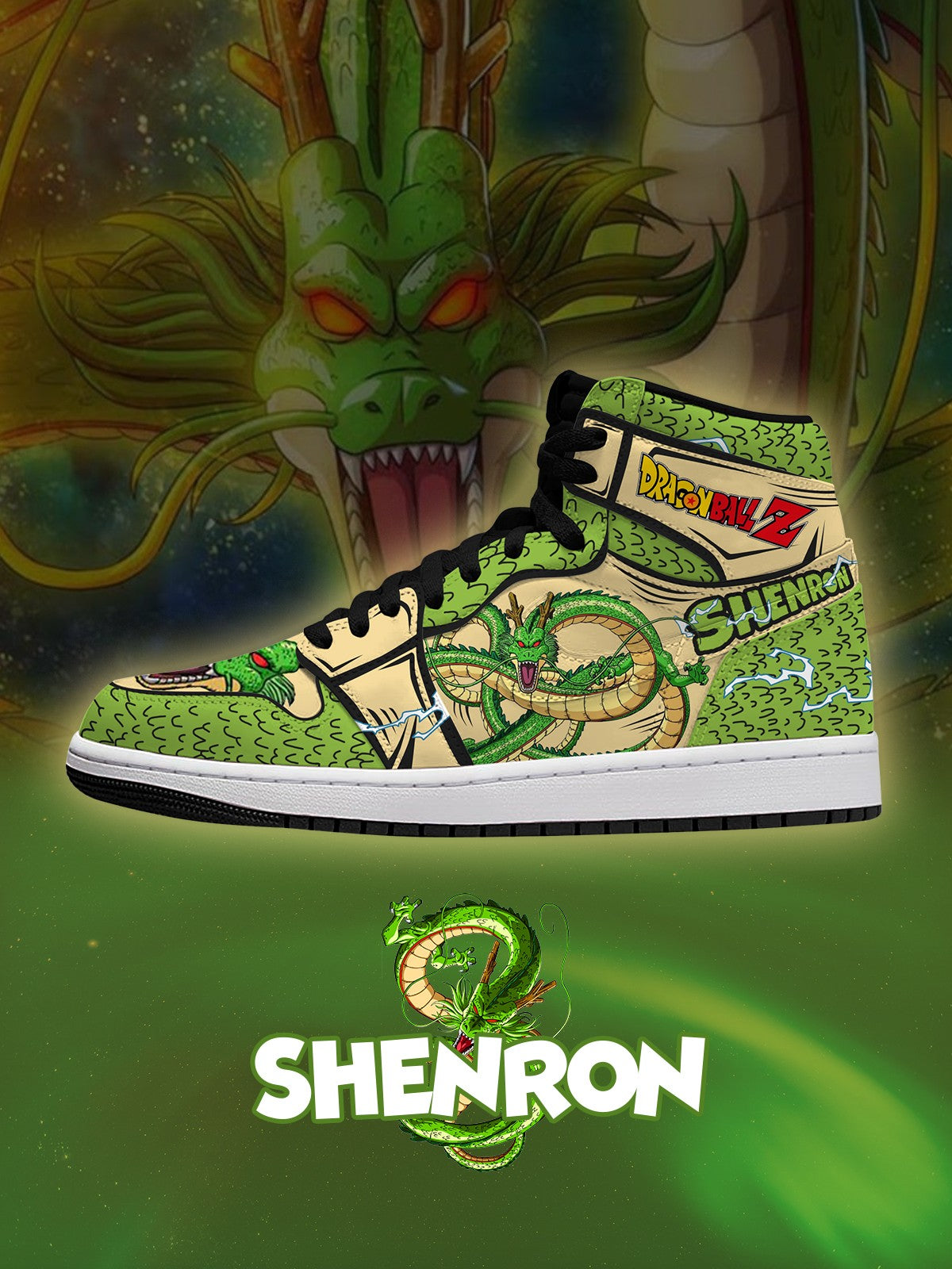 Shenron V.2 Custom High-Top Sneakers