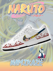 Minato Namikaze V.2 Custom Court-Low Sneakers