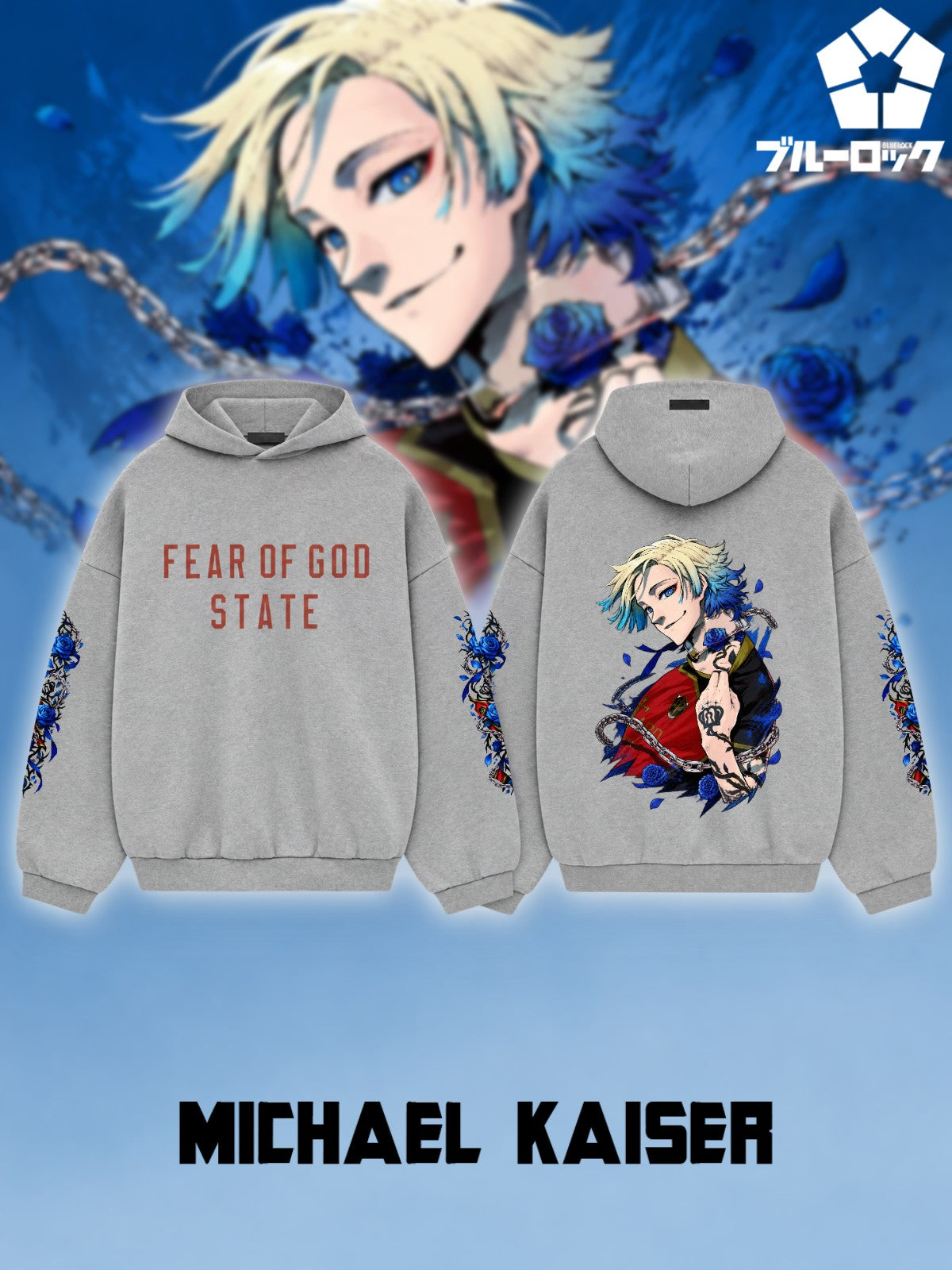 Michael Kaiser V.3 Custom Ess. Hoodie