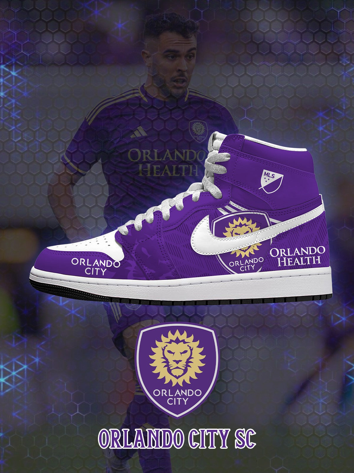 Orlando V.1 Custom High-Top Sneakers