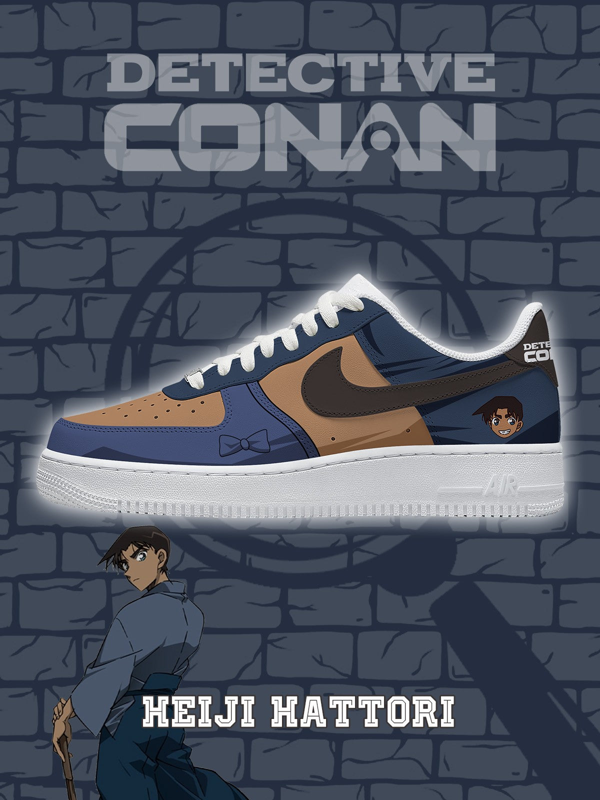 Heiji Hattori V.1 Custom Air-Style Sneakers