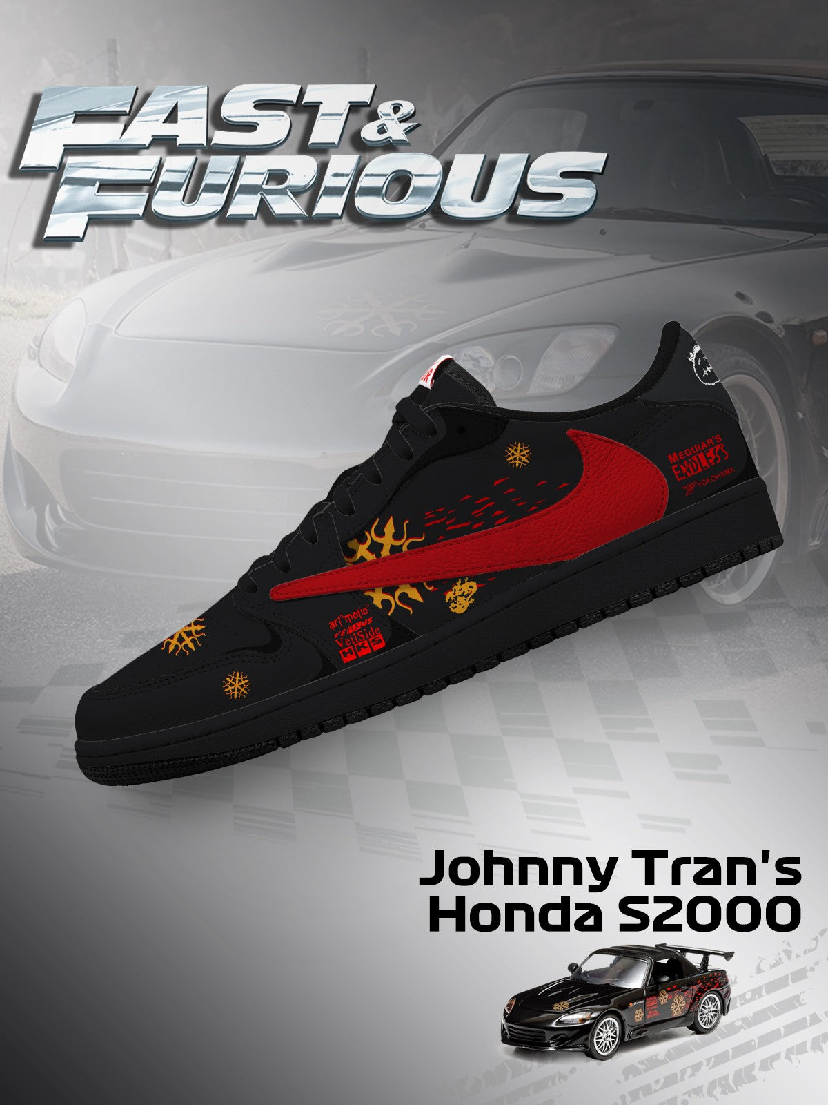 Johnny Tran's S2000 V.1 Custom TS Low Sneakers