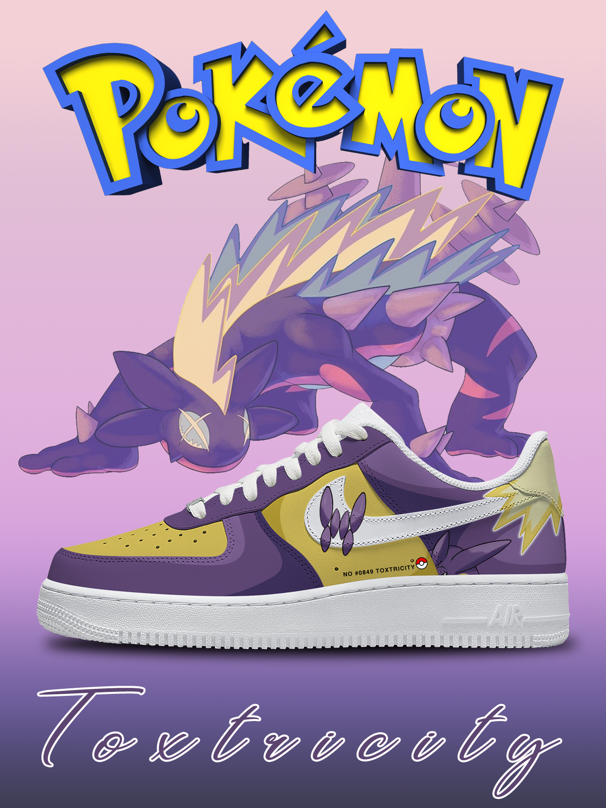 Nr. 0849 Toxtricity Custom Sneakers