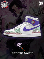 Shinobu Kocho V.2 Custom High-Top Sneakers