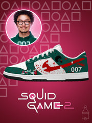 Player 007 V.1 Custom Court-Low Sneakers