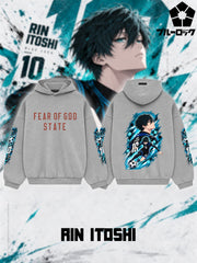 Rin Itoshi V.1 Custom Ess. Hoodie