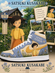 Satsuki Kusakabe V.1 Custom High-Top Sneakers