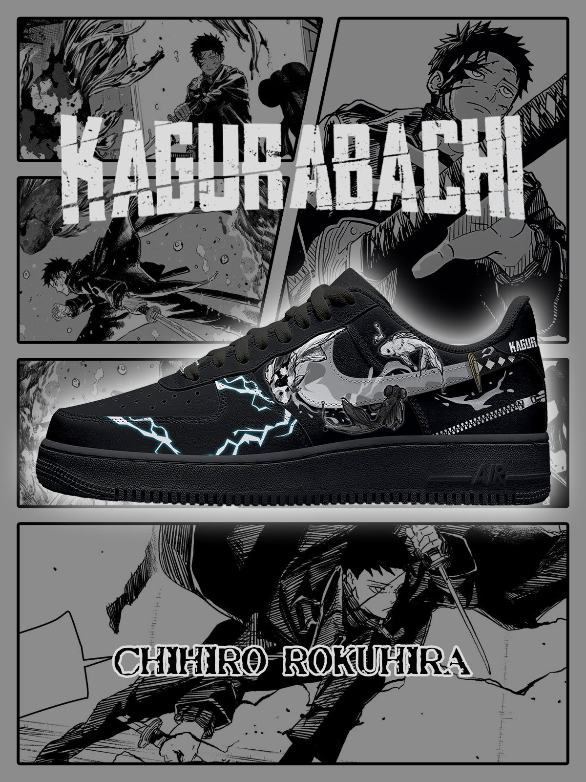 Chihiro Rokuhira V.1 Custom Sneakers