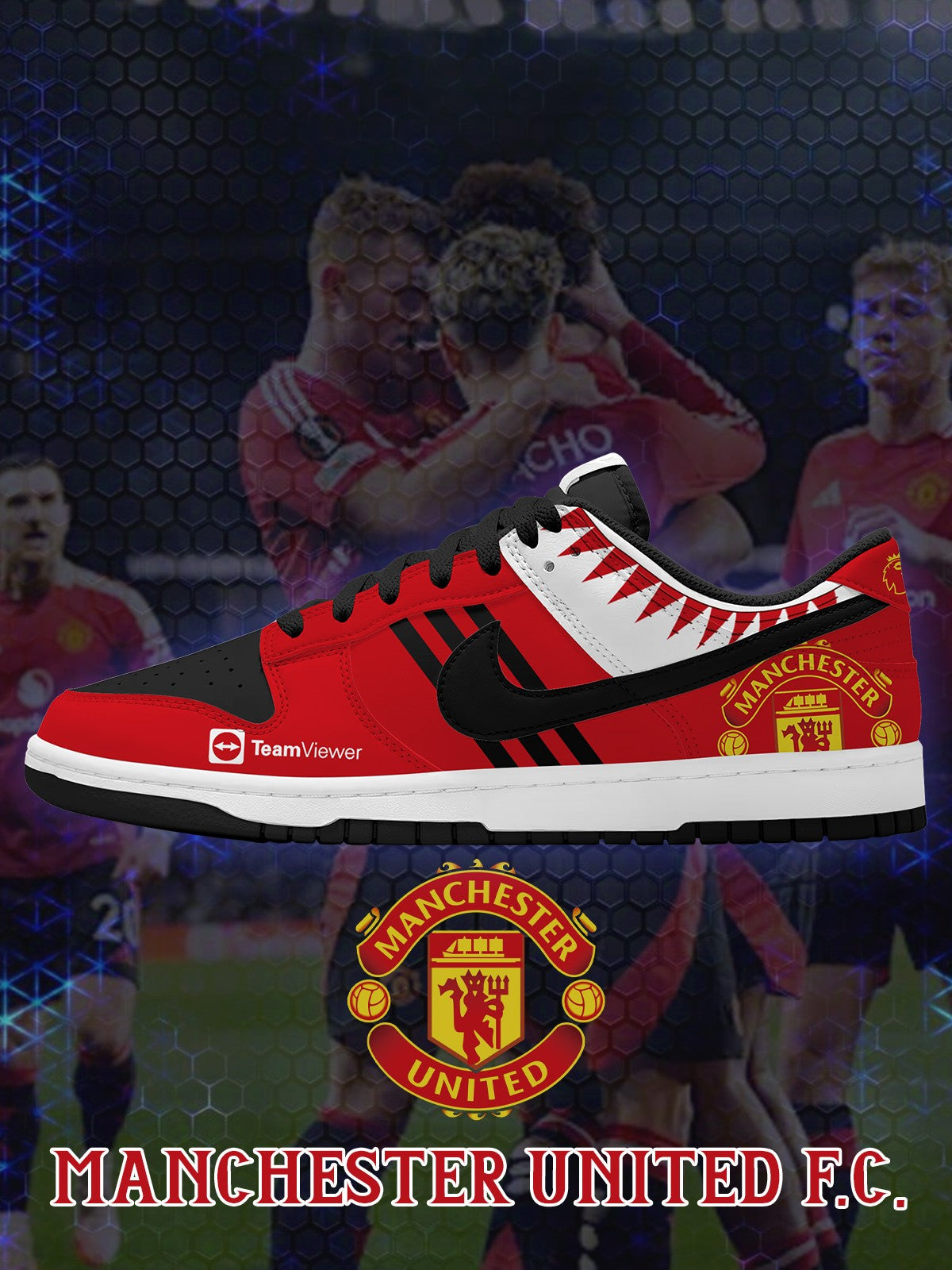 MUFC V.1 Custom SB-Style Sneakers