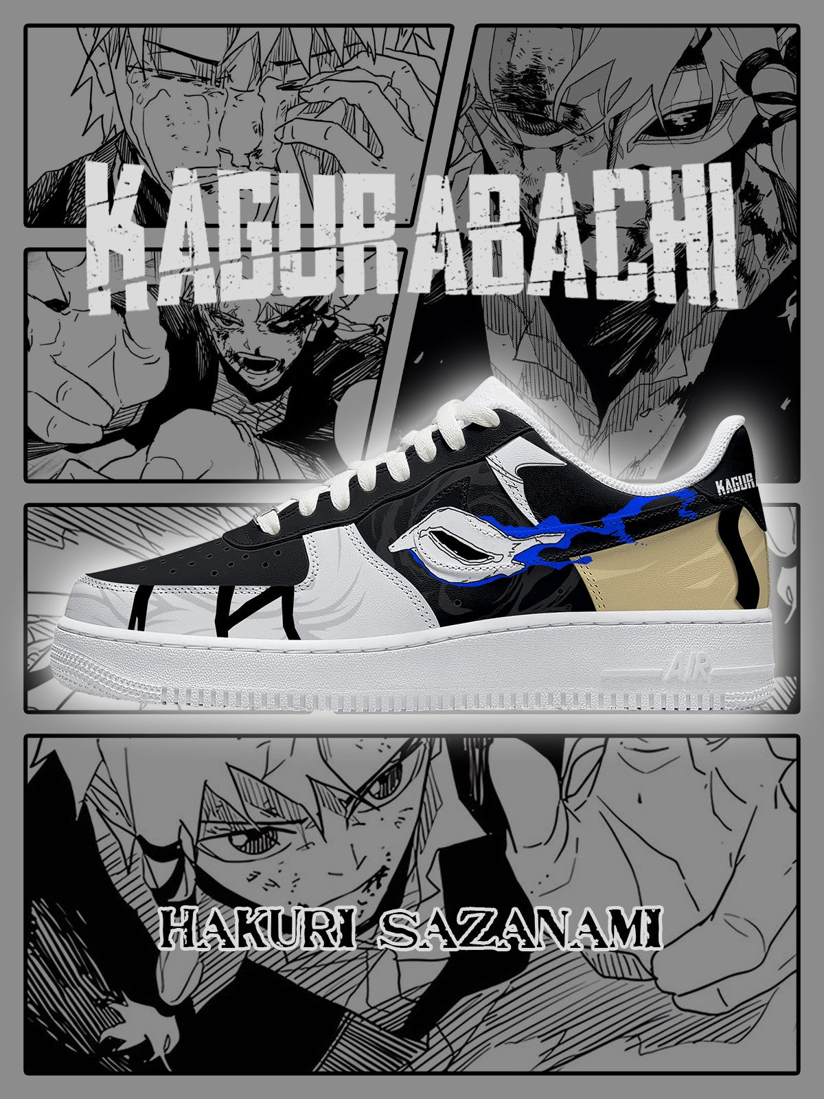 Hakuri Sazanami V.1 Custom Sneakers